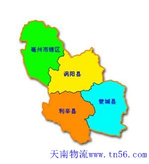 东莞到亳州市物流舆图